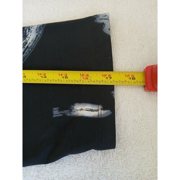 Grace The Perfect Fit Womens Blouse Tunic 2X Black Mock Neck 3/4 Sleeve - Picture 14 of 15